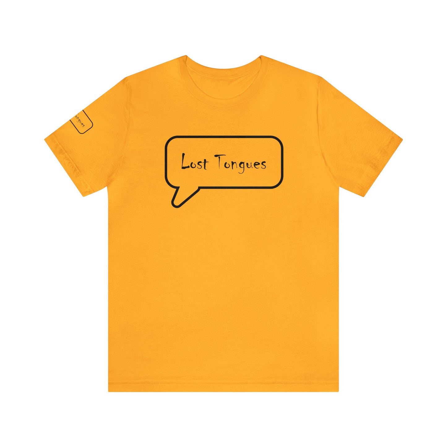 Lost Tongues Unisex Jersey Short Sleeve Tee