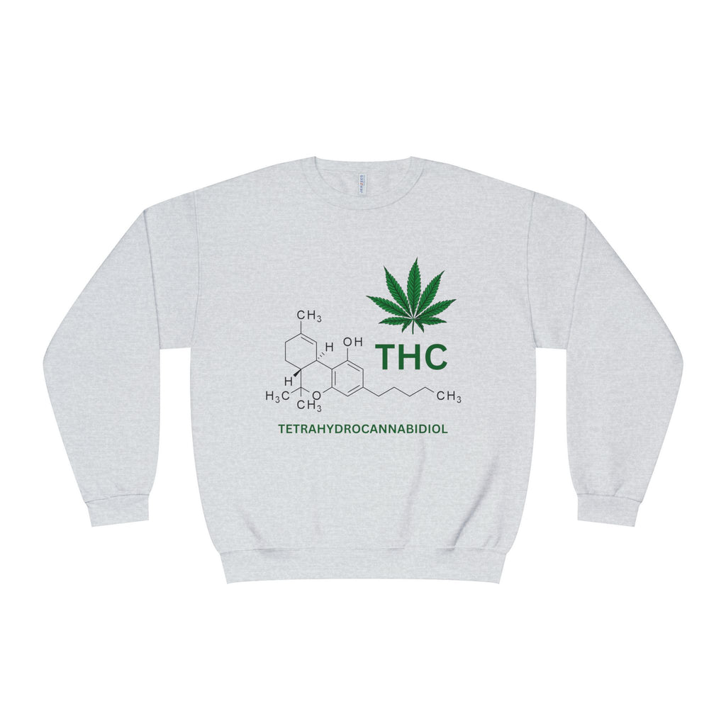 THC Molecule Unisex NuBlend Crewneck Sweatshirt