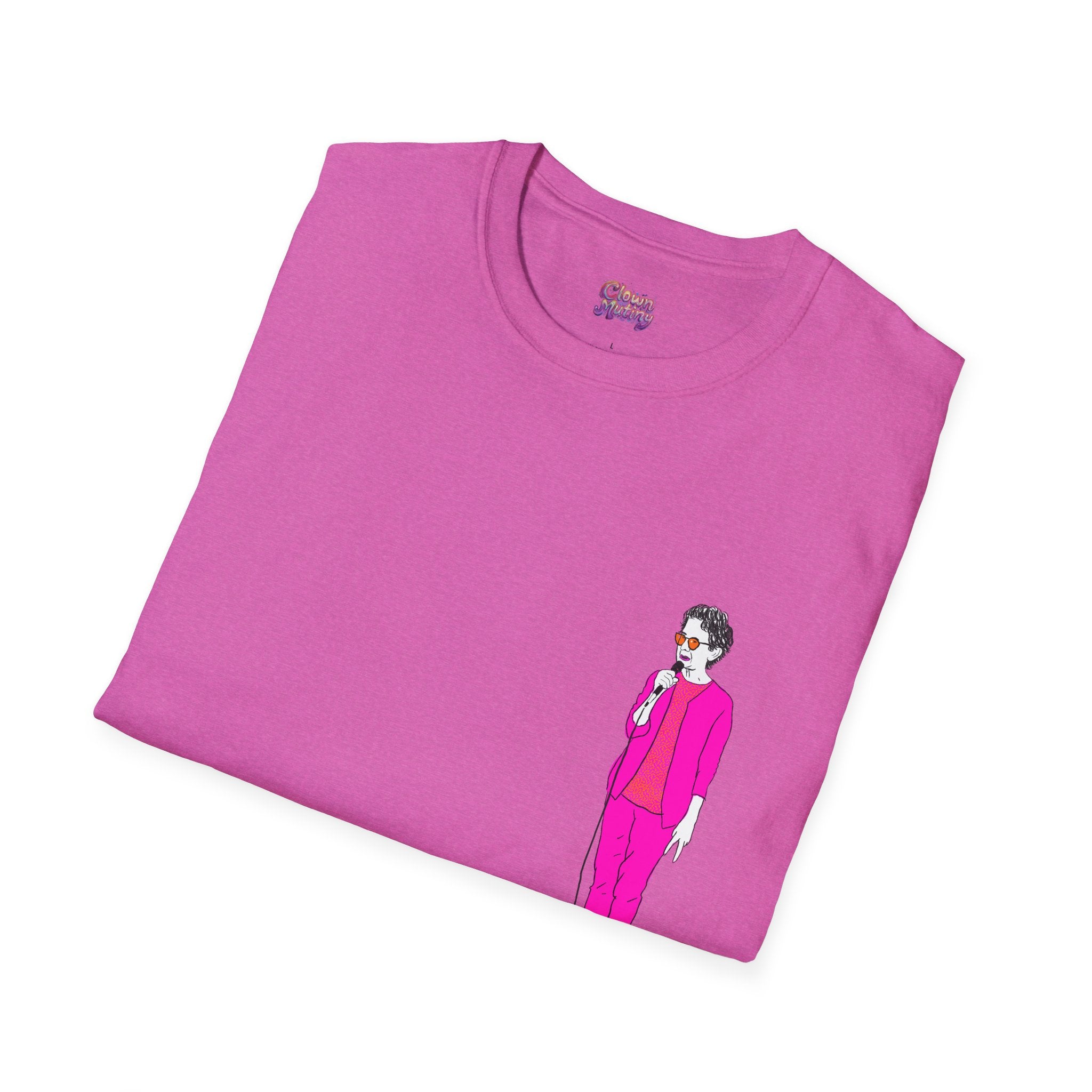 Draw and Guffaw Loren K Little Old Lady Unisex Softstyle T-Shirt