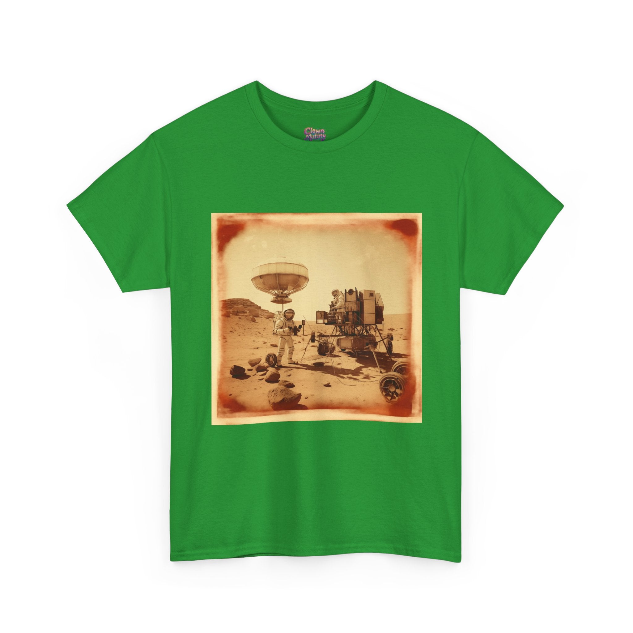 Martian Polaroid Unisex Heavy Cotton Tee