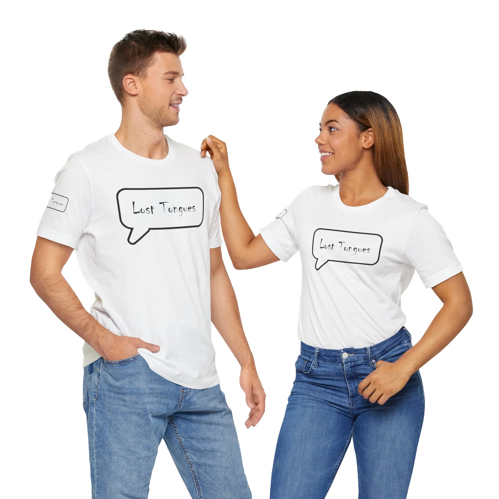 Lost Tongues Unisex Jersey Short Sleeve Tee