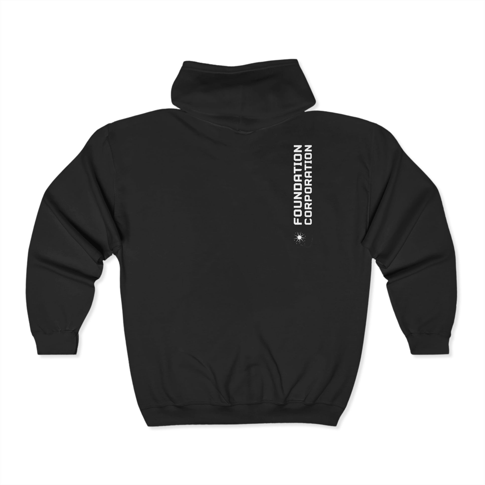 Plain Unisex Heavy Blend Full Zip Hooded Sweatshirt