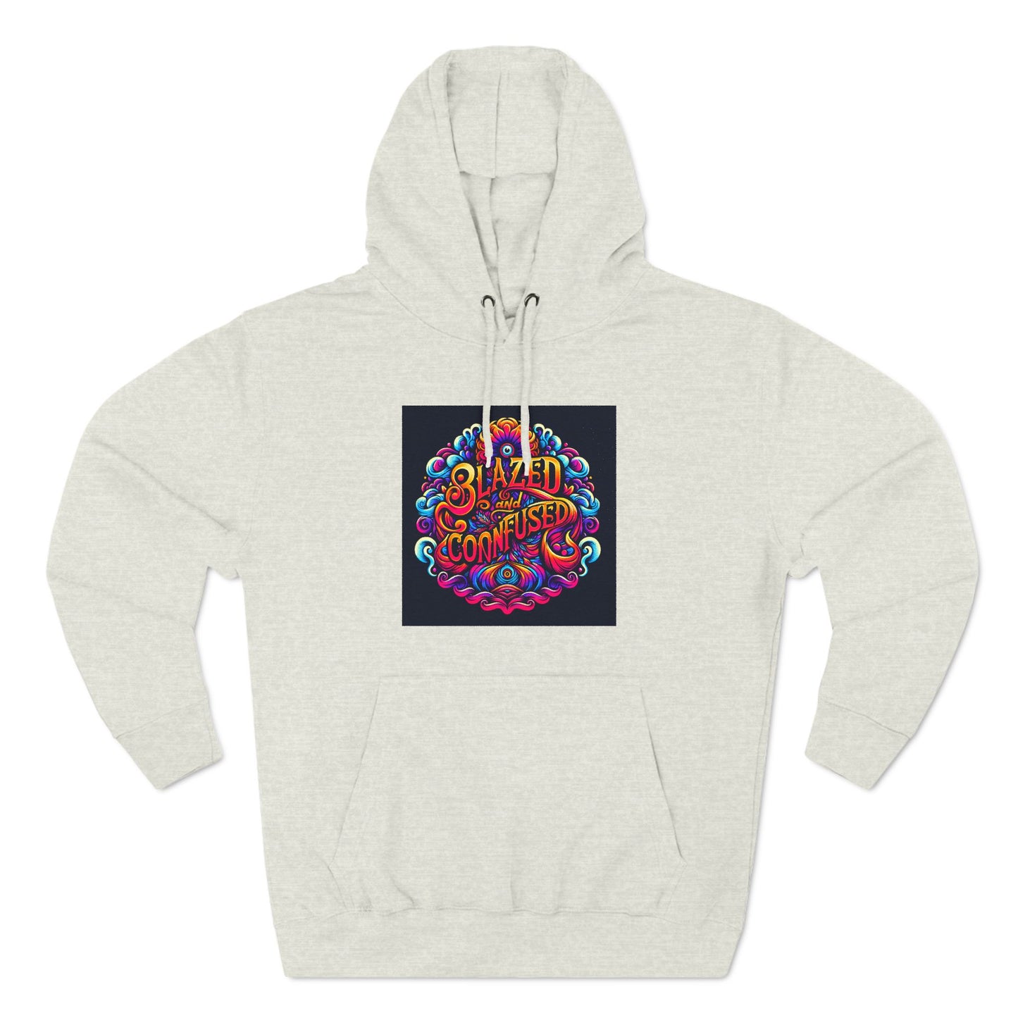 Blazed and Confused Three-Panel Fleece Hoodie