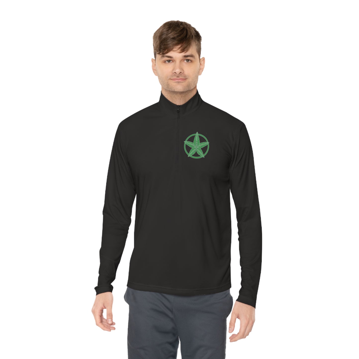 Green Army Unisex Quarter-Zip Pullover