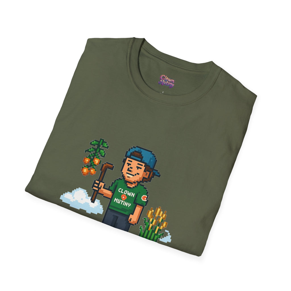 Altitude Farming Graphic T-Shirt, Fun Unisex Tee for Gamers, Perfect Gift for Farmers, Birthday, or Casual Wear